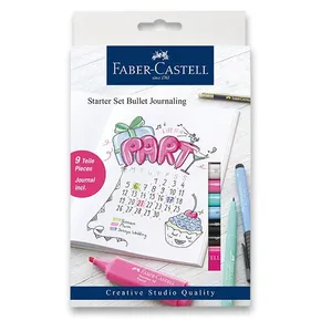 Jelölők Faber-Castell 267125 Kezdőkészlet Bullet Journaling 267125 9 db
