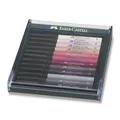 Markerek Faber-Castell 267424 Pitt Artist Pen Ecset 12 db, testszínek