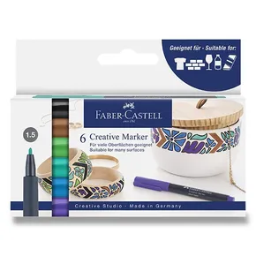 Faber-Castell Tündérerdő markerek 6 db