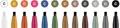 Markerek Faber Castell Pitt Artist toll kalligráfia doboz 12 db 167512