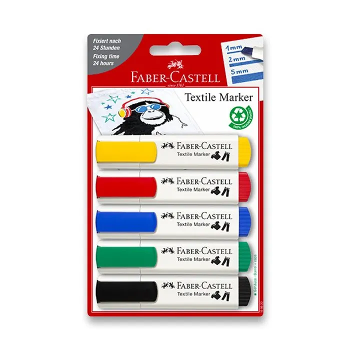 Termék főképe Popisovače na textil Faber-Castell 159520 barev
