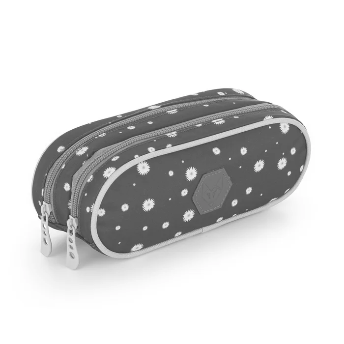 Termék főképe Pouzdro etue 2 zipy OXY SCOOLER Daisy black