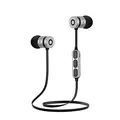 Powerton vezeték nélküli bluetooth fejhallgató W2, mágneses rögzítéssel, mikrofonnal, vezérléssel h