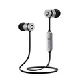 Powerton vezeték nélküli bluetooth fejhallgató W2, mágneses rögzítéssel, mikrofonnal, vezérléssel h