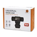 Powerton HD webkamera PWCAM1, 720p, USB, fekete