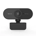 Powerton HD webkamera PWCAM2, 1080p, USB, fekete, FULL HD, 30 FPS