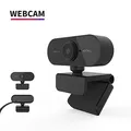 Powerton HD webkamera PWCAM2, 1080p, USB, fekete, FULL HD, 30 FPS