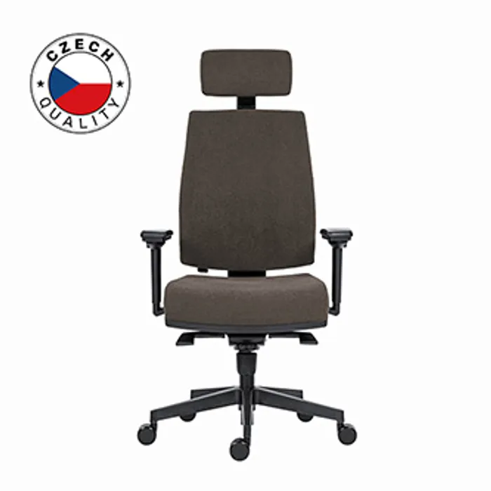 Termék főképe Powerton Kancelářské ergonomické křeslo Jana, Šedé
