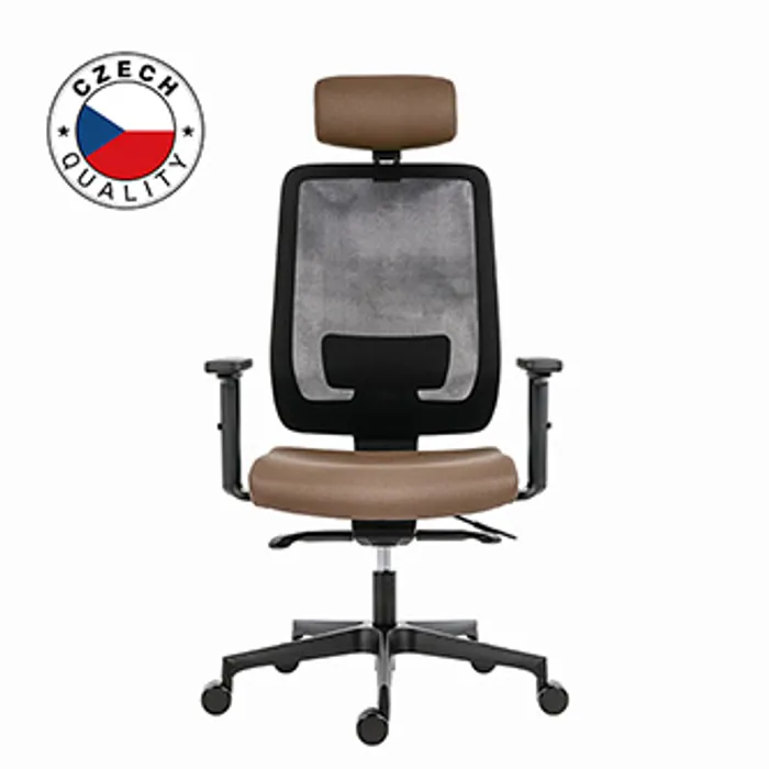 Termék főképe Powerton Kancelářské ergonomické křeslo Lucie, Béžové