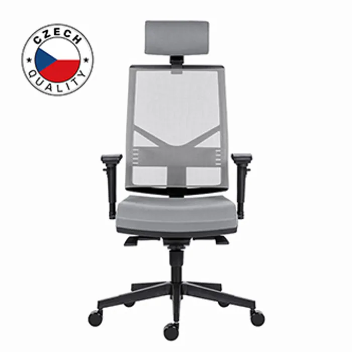 Termék főképe Powerton Kancelářské ergonomické křeslo Marie, Šedé