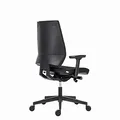 Powerton Office ergonomikus szék Sima, fekete