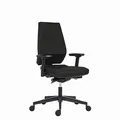 Powerton Office ergonomikus szék Sima, fekete