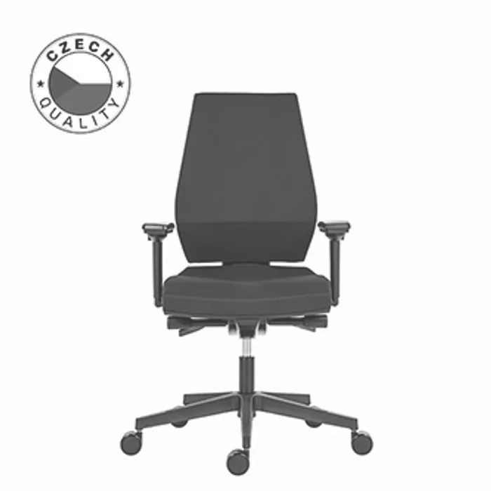 Termék főképe Powerton Kancelářské ergonomické křeslo Sima, Černé