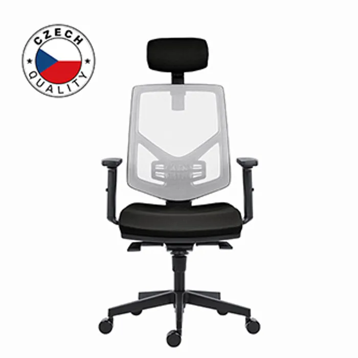 Termék főképe Powerton Kancelářské ergonomické křeslo Tina, Černé