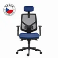 Powerton Office ergonomikus szék Tina, sötétkék