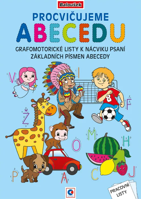 Termék főképe Pracovní listy - A4 - Procvičujeme abecedu
