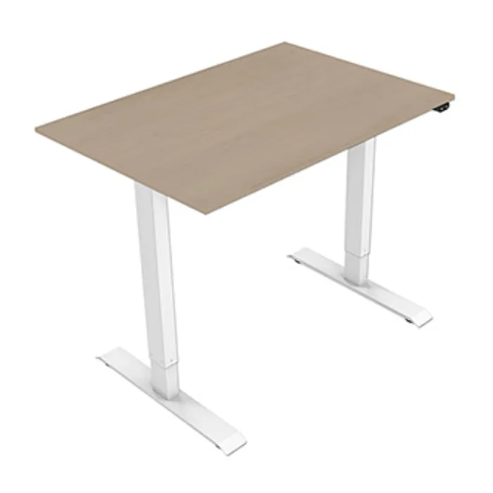 Termék főképe Pracovní stůl, elektricky nastavitelná výška, javor, 75x120cm, hloubka 500 mm, 100V-240V,