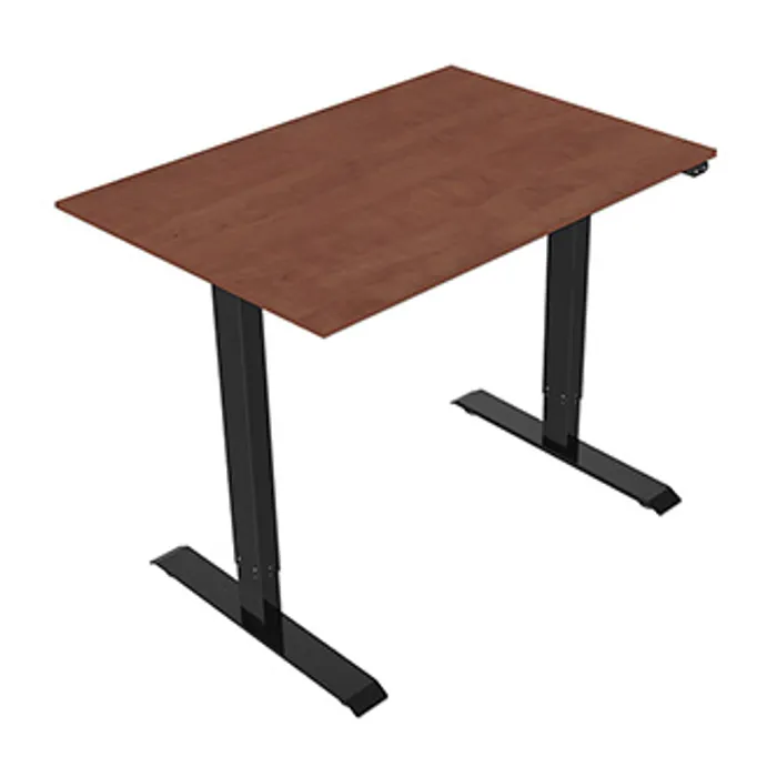 Termék főképe Pracovní stůl, elektricky nastavitelná výška, třešeň, 75x159cm, hloubka 500 mm, 100V-240V