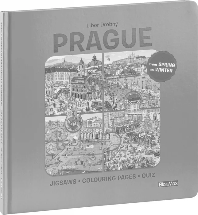 Termék főképe PRAGUE – Puzzles, Colouring, Quizzes