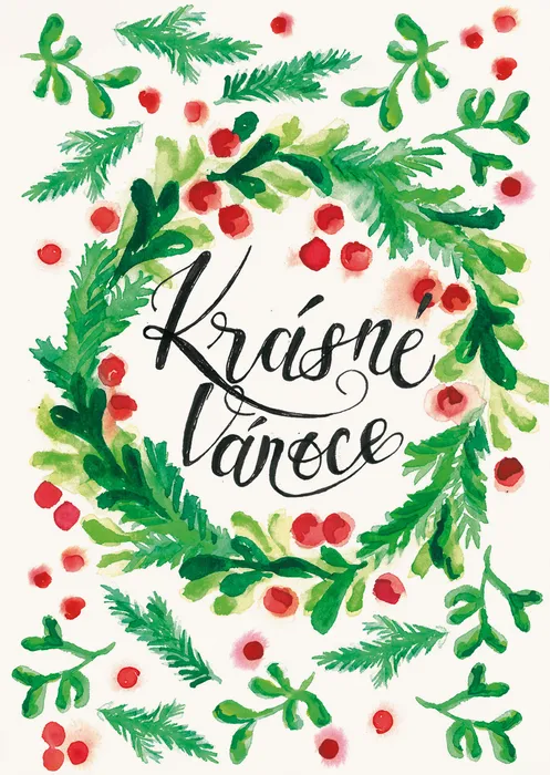 Termék főképe Přáníčko BeBechy - bílé - Vánoce1