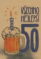 BeBechy üdvözlőlap - újrahasznosított papír - 50 Pivo