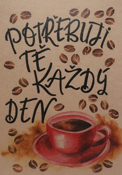 Termék főképe Přáníčko BeBechy – recyklovaný papír - Káva