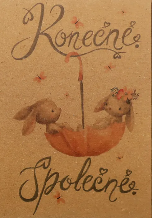 Termék főképe Přáníčko BeBechy - recyklovaný papír - Konečně