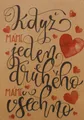 BeBechy üdvözlőlap - újrahasznosított papír - Van