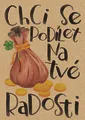 BeBechy üdvözlőlap - újrahasznosított papír - Pénztárca