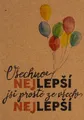 BeBechy üdvözlőlap - újrahasznosított papír - A legjobb