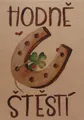 BeBechy üdvözlőlap - újrahasznosított papír - patkó