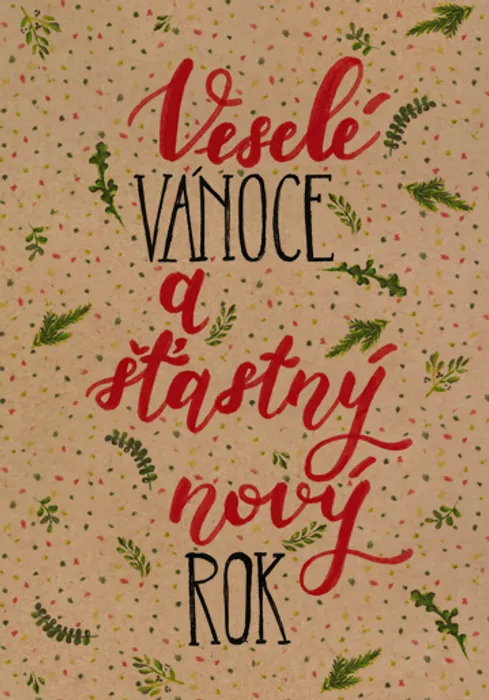Termék főképe Přáníčko BeBechy – recyklovaný papír – Vánoce 2