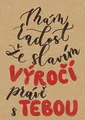 BeBechy üdvözlőlap - újrahasznosított papír - Évforduló