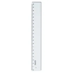 Vonalzó 742551 20 cm átlátszó