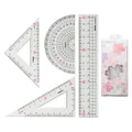 Következő termékkép M & G vonalzó 15 cm Sakura, 4 db-os készlet