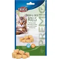Következő termékkép PREMIO Chicken & Cheese Rolls - zsemle csirkével és sajttal, 50 g