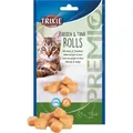 Következő termékkép PREMIO Chicken & Tuna Rolls - zsemle tonhalral és csirkével, 50 g