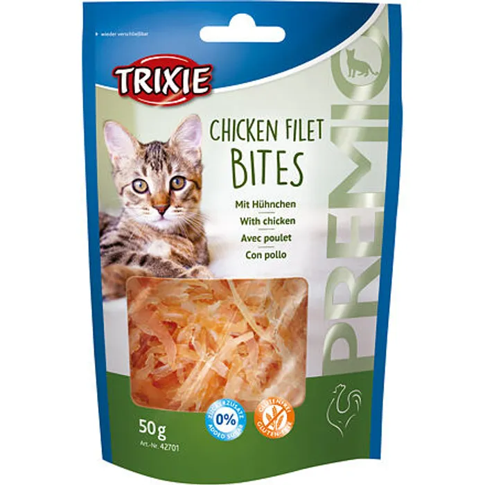 Termék főképe Premio FILET BITS Light - kuřecí filetky 50g TRIXIE