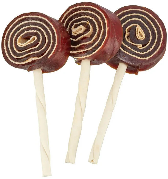 Termék főképe PREMIO Lolly, lízátko s kachnou a treska, 11 cm/ 80 g