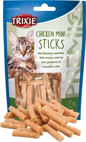 Premio MINI STICKS - mini csirke rudak rizzsel 50 g
