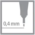 Következő termékkép Prémium finom bélés STABILO dr!ver - fine - kék