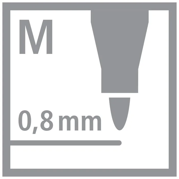 Termék főképe Prémiový liner na psaní STABILO dr!ver - medium - červená