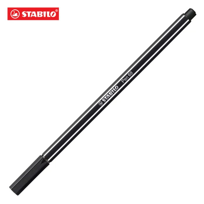 Termék főképe Prémiový vláknový fix - STABILO Pen 68 - 1 ks - černá