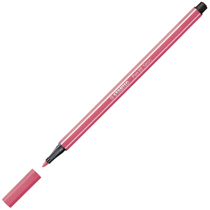 Termék főképe Prémiový vláknový fix - STABILO Pen 68 - 1 ks - fluorescenční červená