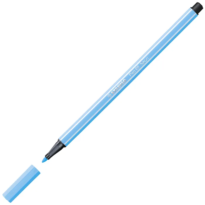 Termék főképe Prémiový vláknový fix - STABILO Pen 68 - 1 ks - fluorescenční modrá