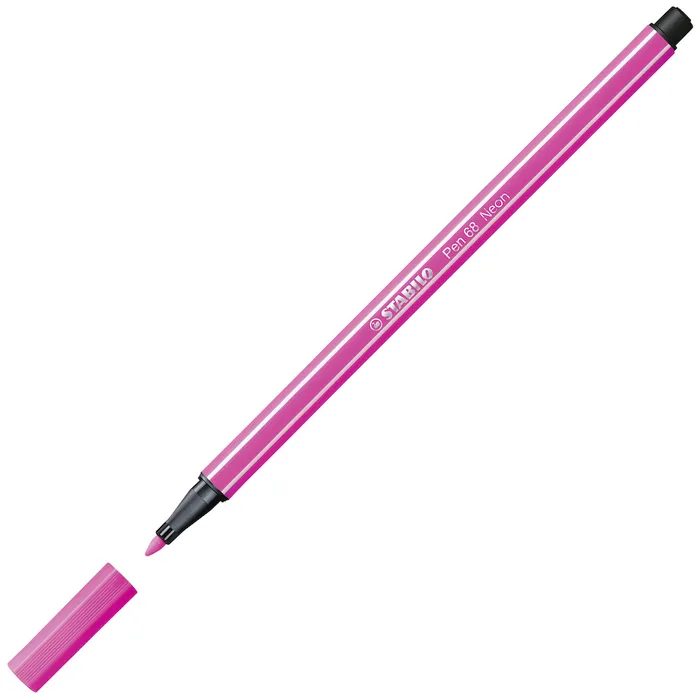 Termék főképe Prémiový vláknový fix - STABILO Pen 68 - 1 ks - fluorescenční růžová