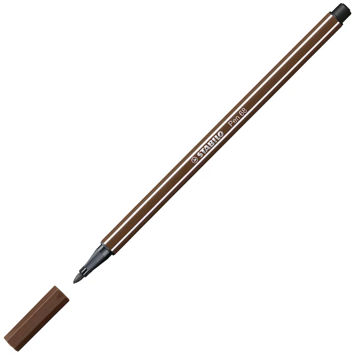 Termék főképe Prémiový vláknový fix - STABILO Pen 68 - 1 ks - hnědá