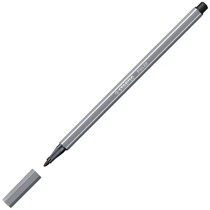 Termék főképe Prémiový vláknový fix - STABILO Pen 68 - 1 ks - tmavá šedá
