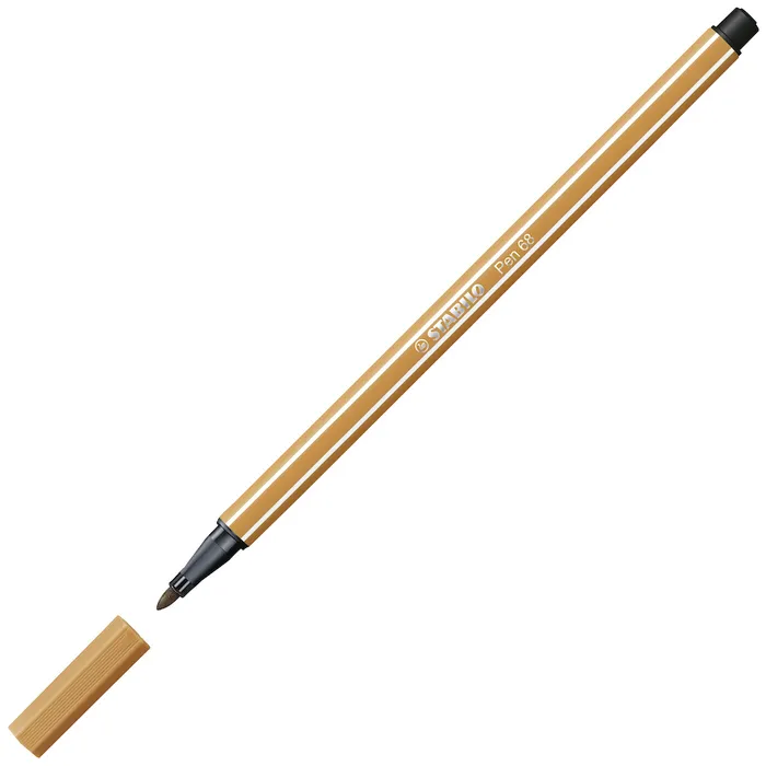 Termék főképe Prémiový vláknový fix - STABILO Pen 68 - 1 ks - tmavý okr