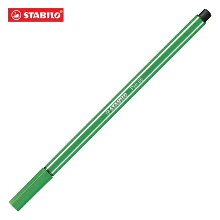 Termék főképe Prémiový vláknový fix - STABILO Pen 68 - 1 ks - zelená